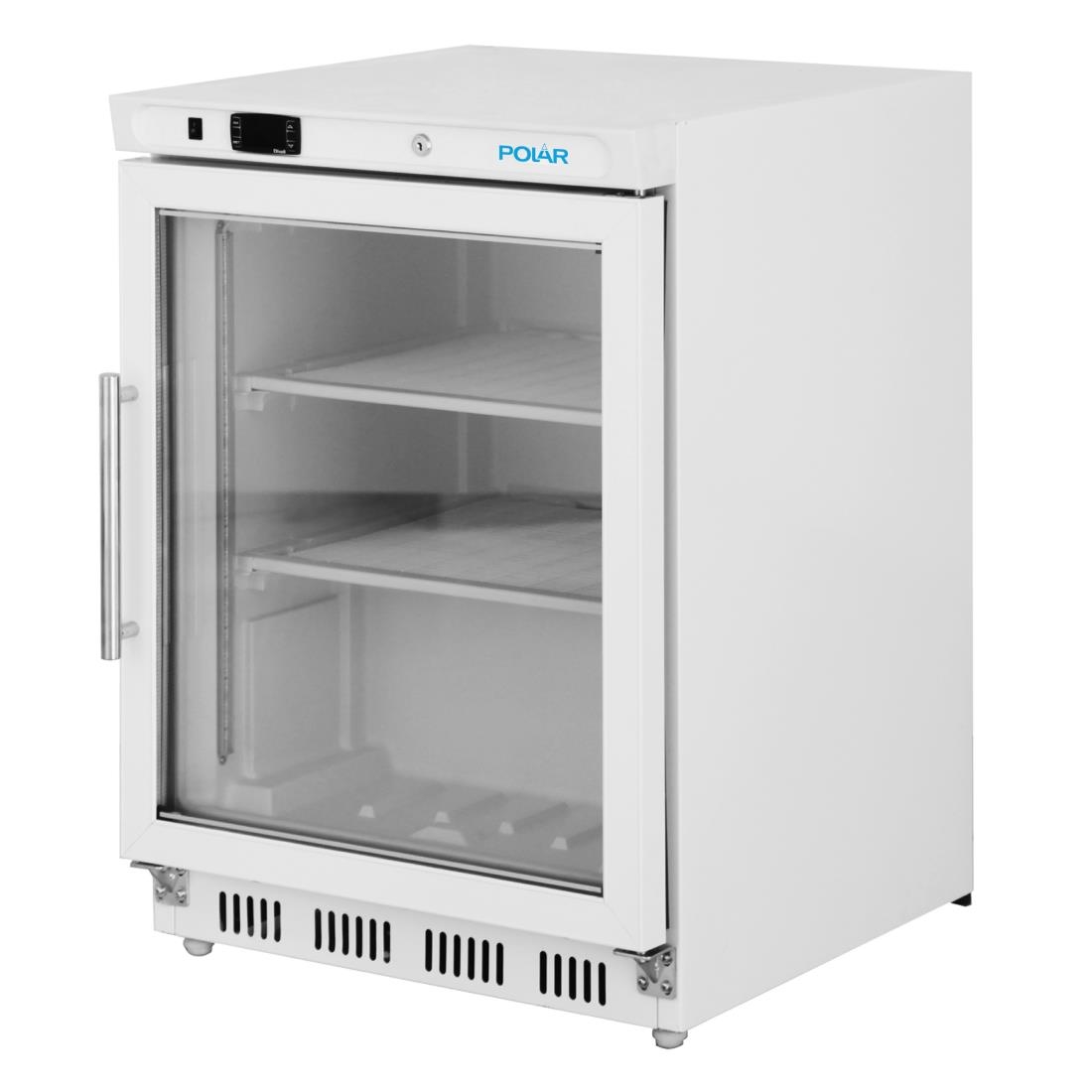 Vitrine réfrigérée négative de comptoir Polar Série C blanche 129L PC007