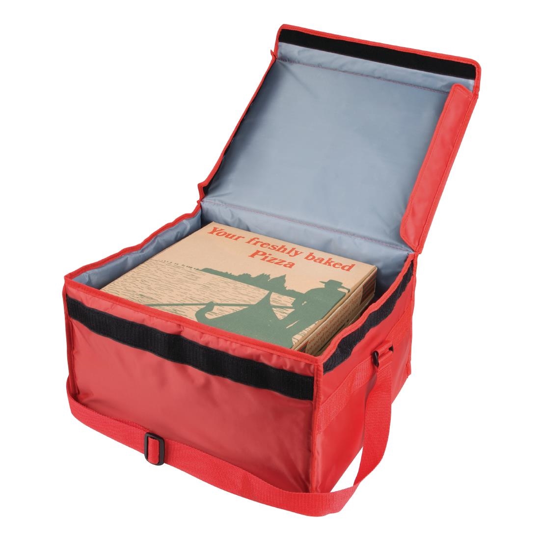 Grand sac de livraison pizza isotherme en nylon Vogue S483