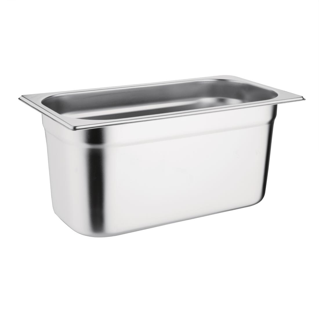Ensemble inox 3 GN 1/3  avec couvercles Vogue SA242