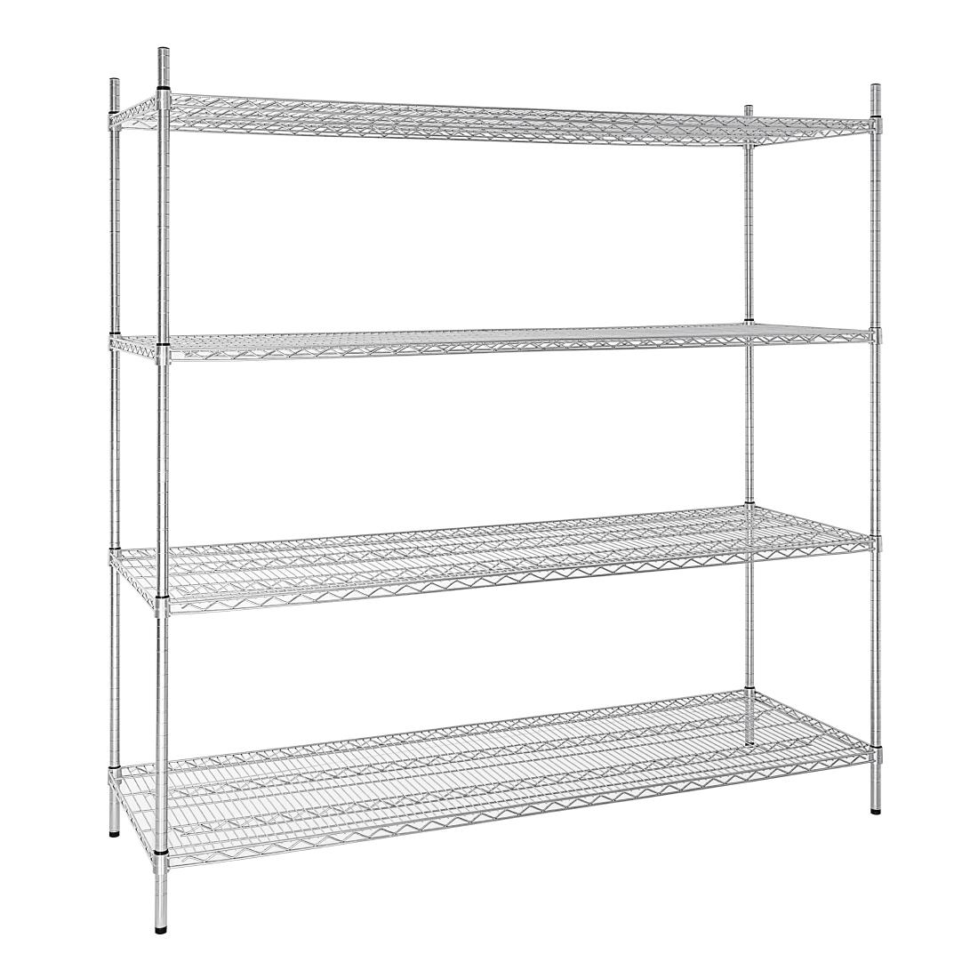 Étagère en kit 4 niveaux Vogue 1830 x 610mm U259