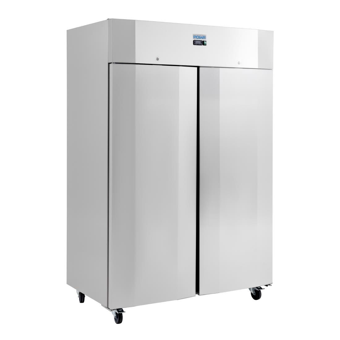 Armoire réfrigérée positive deux portes économe en énergie Polar Série U 1 400L UA032