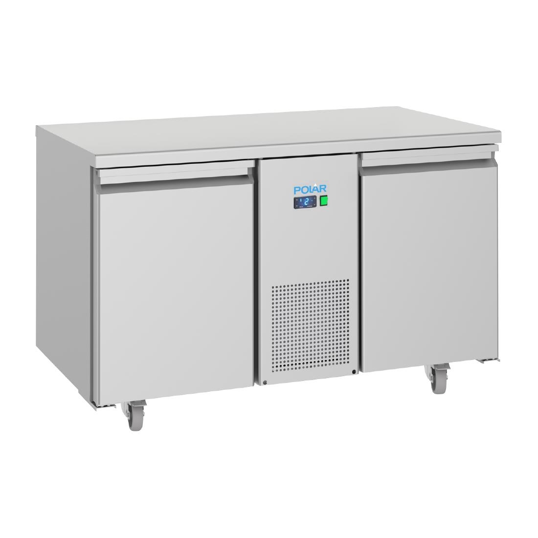 Table réfrigérée positive économe en énergie Polar Série U 2 Portes 281L UA070