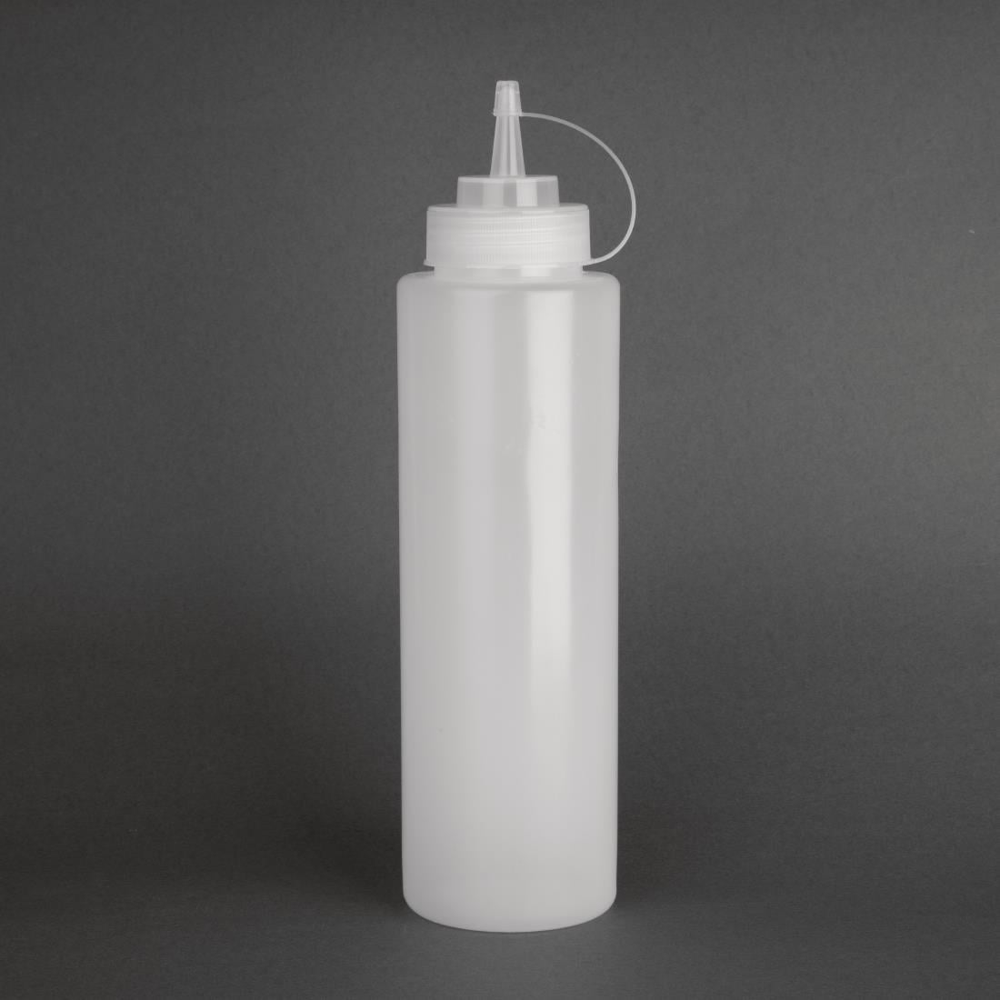 Distributeur de sauce Vogue 994ml transparent W832