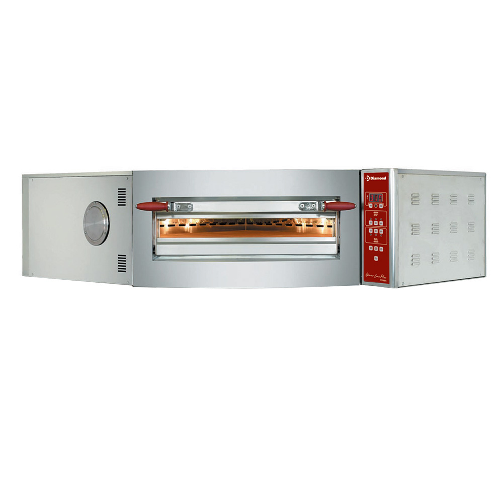 Four électrique d'angle, 1 compartiment, 8 pizzas Ø 350 mm DIAMOND CGD/1-DP