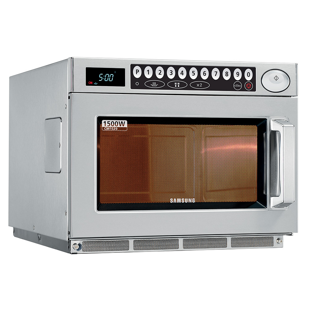 Four à micro-ondes professionnel GN 2/3, acier inoxydable, numérique, 1500 W, (26 L) DIAMOND CM1529