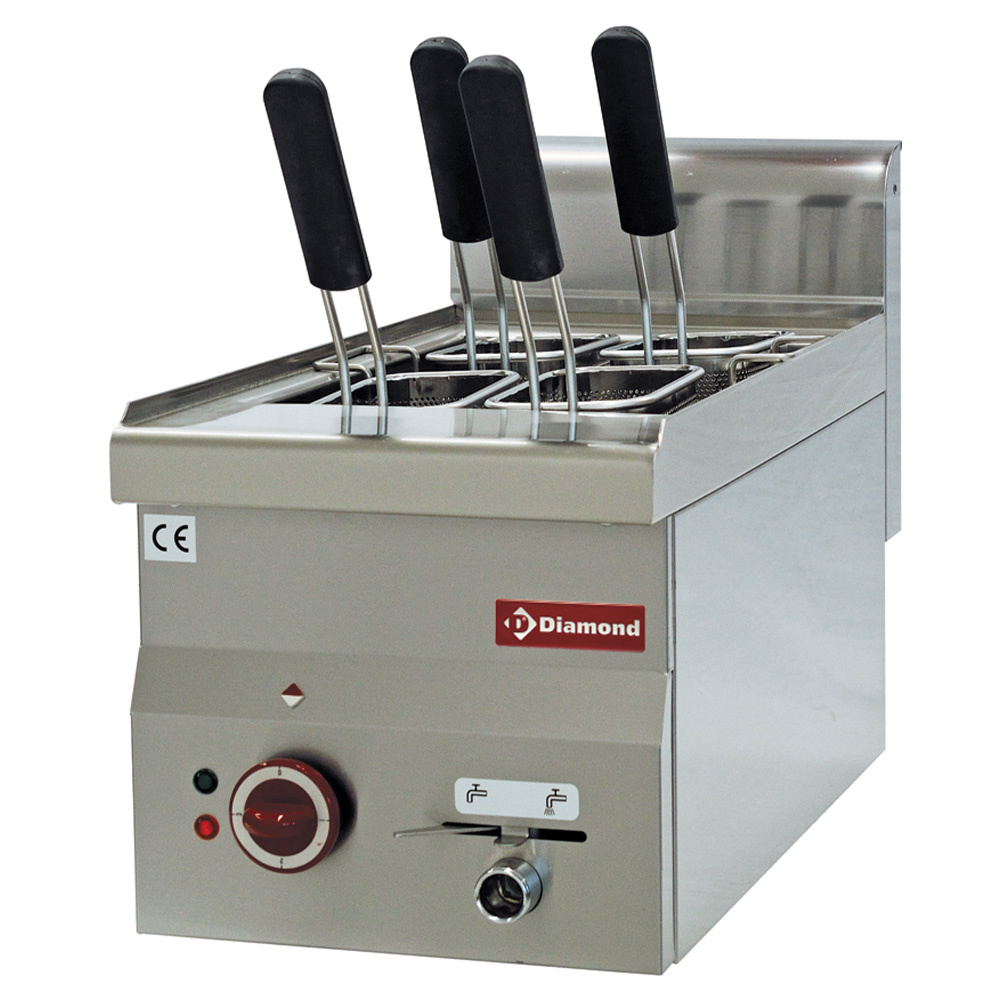 Cuiseur à pâtes électrique, cuve de 14 litres -Haut- DIAMOND E60/CP3T