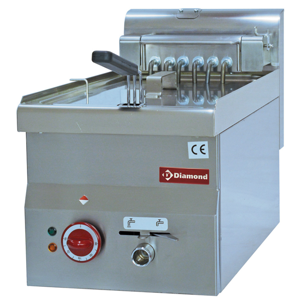 Friteuse électrique, 1 cuve de 10 litres -Haut- DIAMOND E60/F10-3T-230/3-