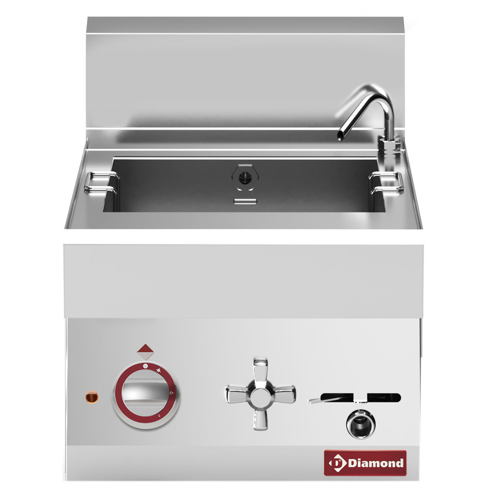 Cuiseur à pâtes électrique, capacité 20 litres -Haut- DIAMOND E65/CP4T-N