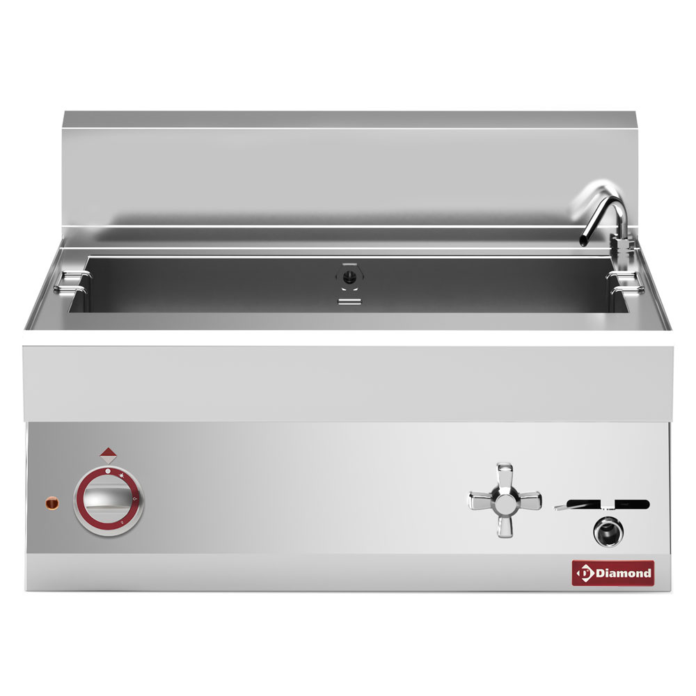 Cuiseur à pâtes électrique, capacité 40 litres -Haut- DIAMOND E65/CP7T-N