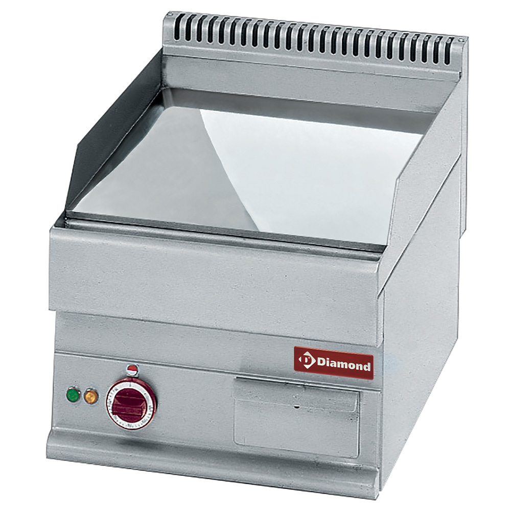 Plaque de cuisson électrique plate -dessus- « Alpha 650 » DIAMOND E65/PLCD4T-230V/3-LI