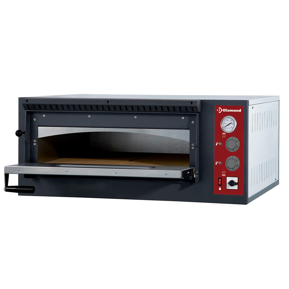 Four électrique 6 pizzas, 1 chambre DIAMOND EFP/6R-M