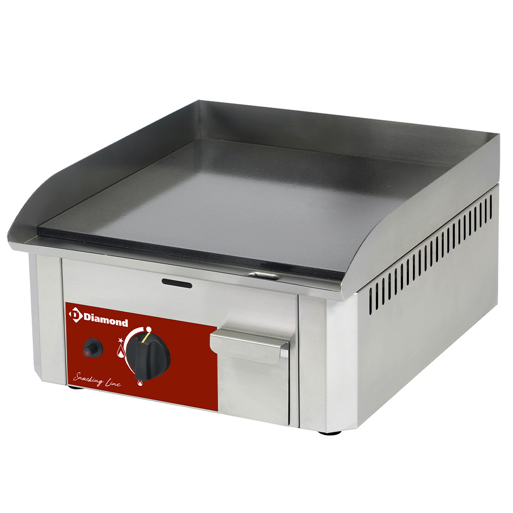 Plaque de cuisson à gaz, surface émaillée DIAMOND FTG-40/SS