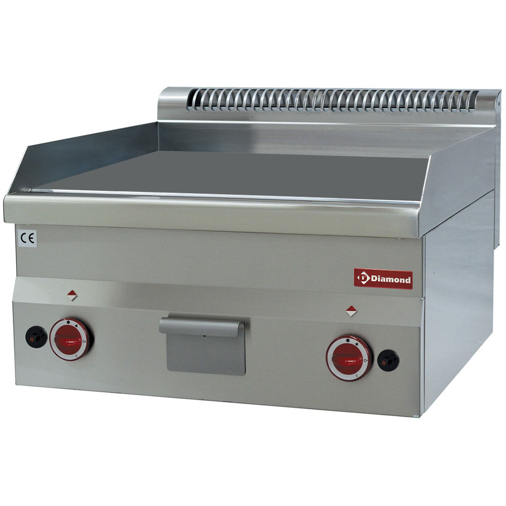 Plaque de cuisson à gaz lisse -Haut- DIAMOND G60/PL6T