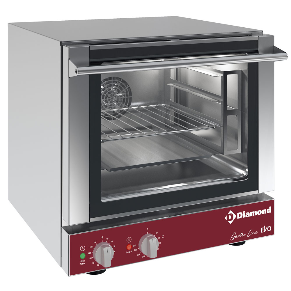 Four à convection électrique 4x GN 2/3 DIAMOND GASTRO23/X-H