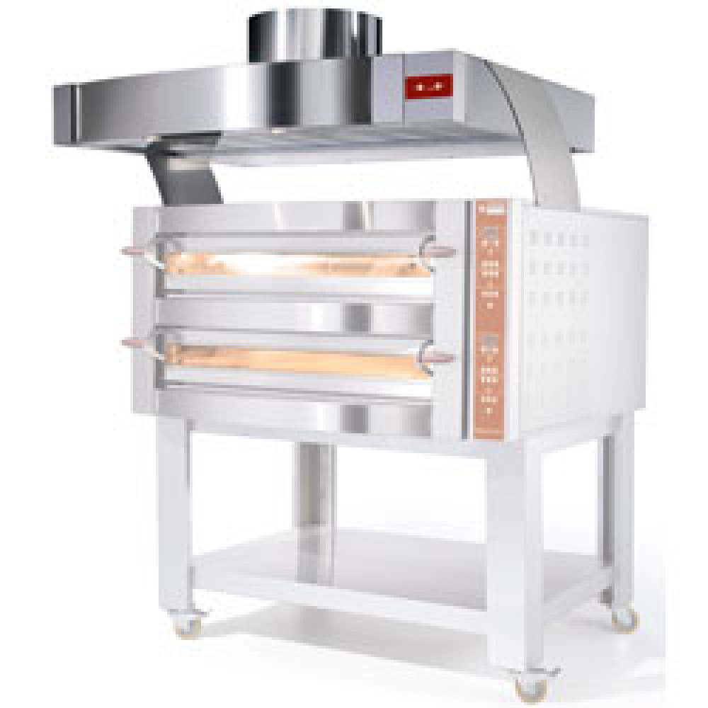 Hotte « avec moteur », four à pizzas 6 et 12 pouces DIAMOND KGD6/AS-DP
