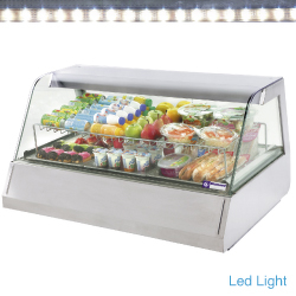 Vitrine réfrigérée ventilée 3x GN 1/1 DIAMOND VGR3/R