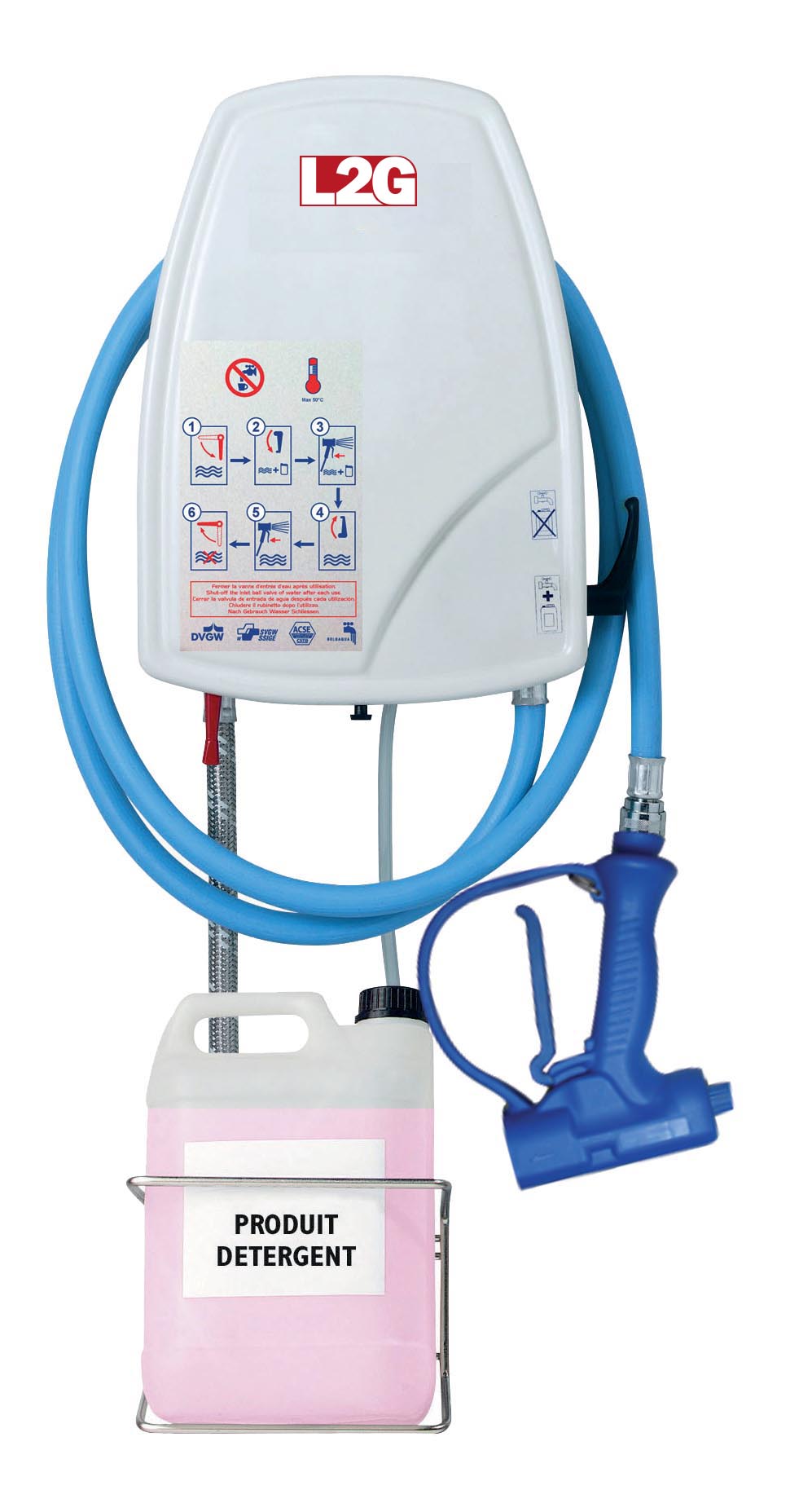 CENTRALE DE NETTOYAGE CARENEE 1 PRODUIT, L2G CN1P-20