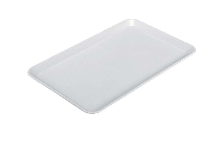 PLATEAU ABS 300X190 MM BLANC L2G LOG-6773W