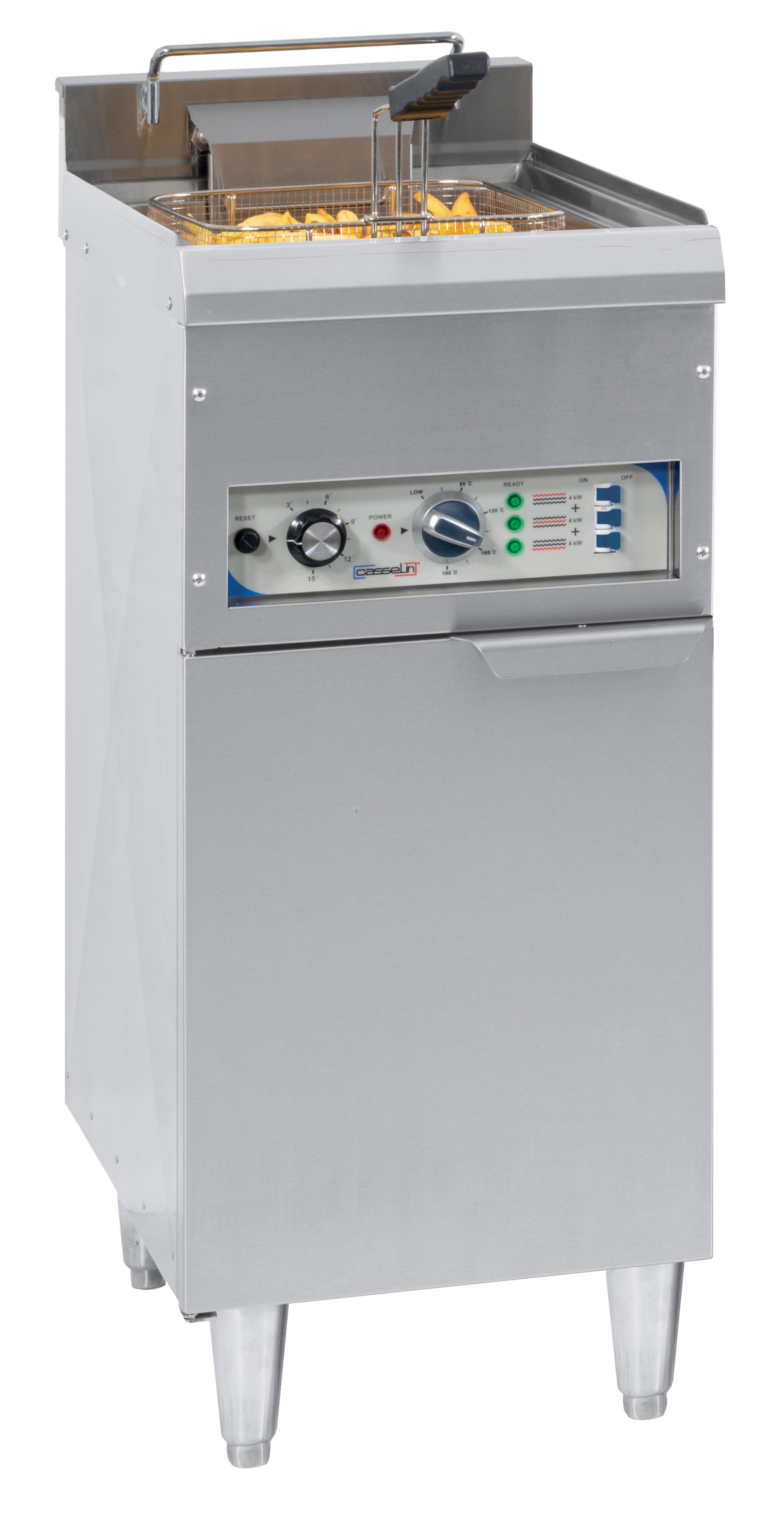 Friteuse électrique sur pieds 16 litres CASSELIN-CFP16B