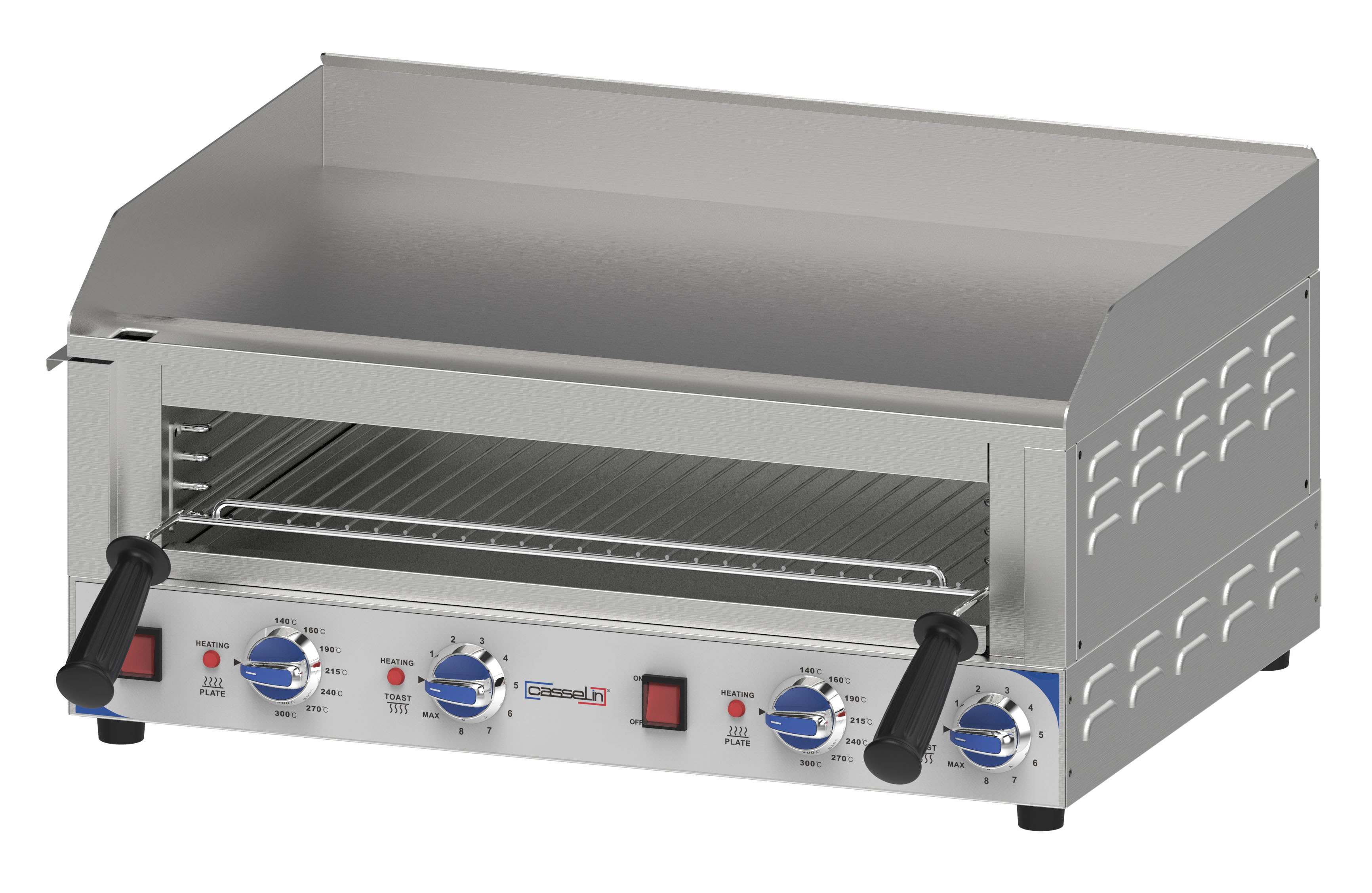 Plaque à snacker avec toasteur intégré 700 CASSELIN-CPAST700