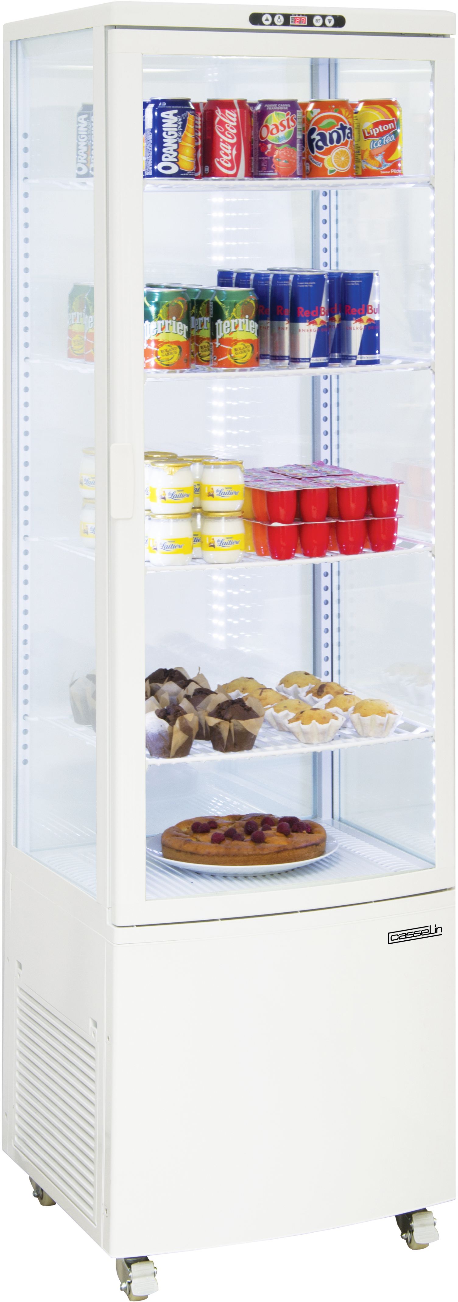 Vitrine réfrigérée positive 235L CASSELIN-CVR235LB