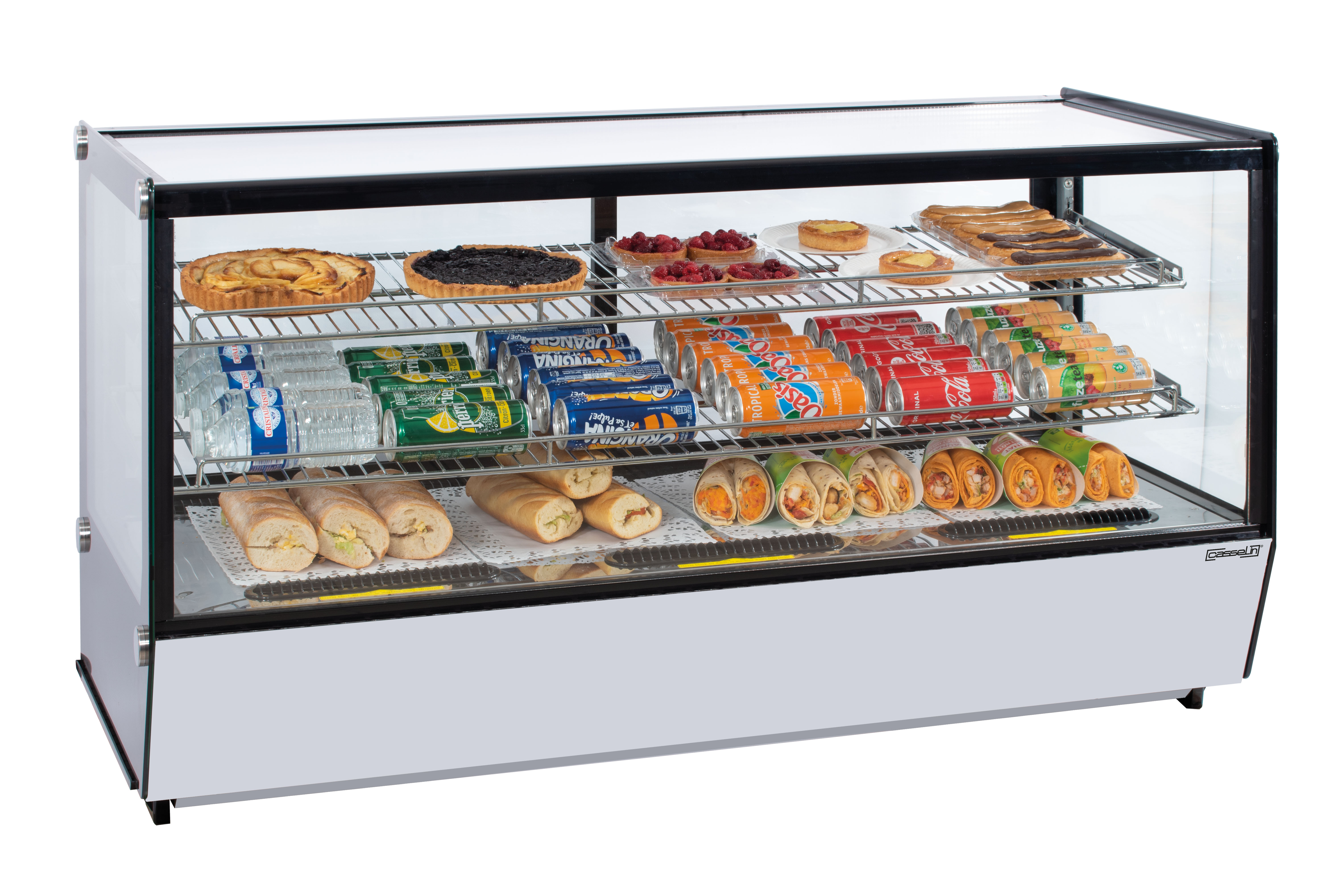 Vitrine réfrigérée 200L encastrée CASSELIN-CVRE200L