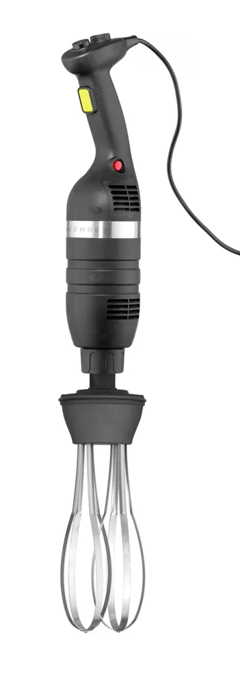 Set : Mixeur plongeur 350 à vitesse variable + fouet + support mural, HENDI, Kitchen Line, Noir, 230V/350W, 110x324x(H)816mm