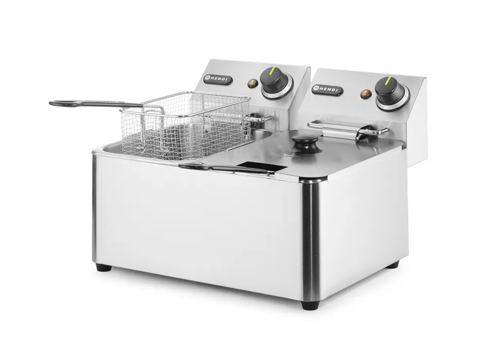 Friteuse 2 x 4L HENDI 205846