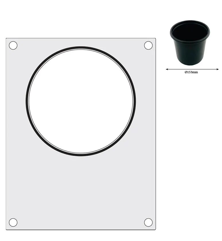 Matrice de scellage HENDI 805596