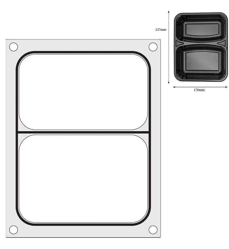 Matrice de scellage HENDI 805640