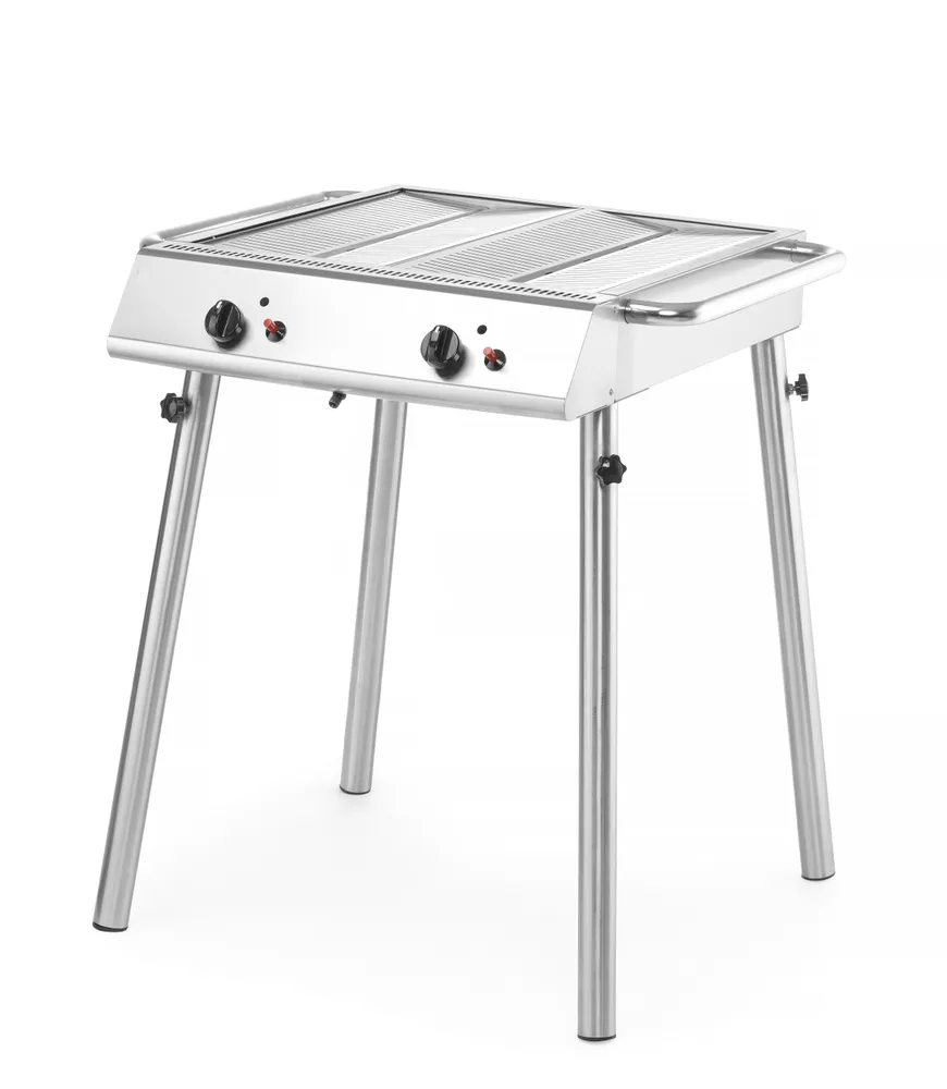Xantos Gril à gaz, HENDI, 9,5kW, 770x710x(H)870mm