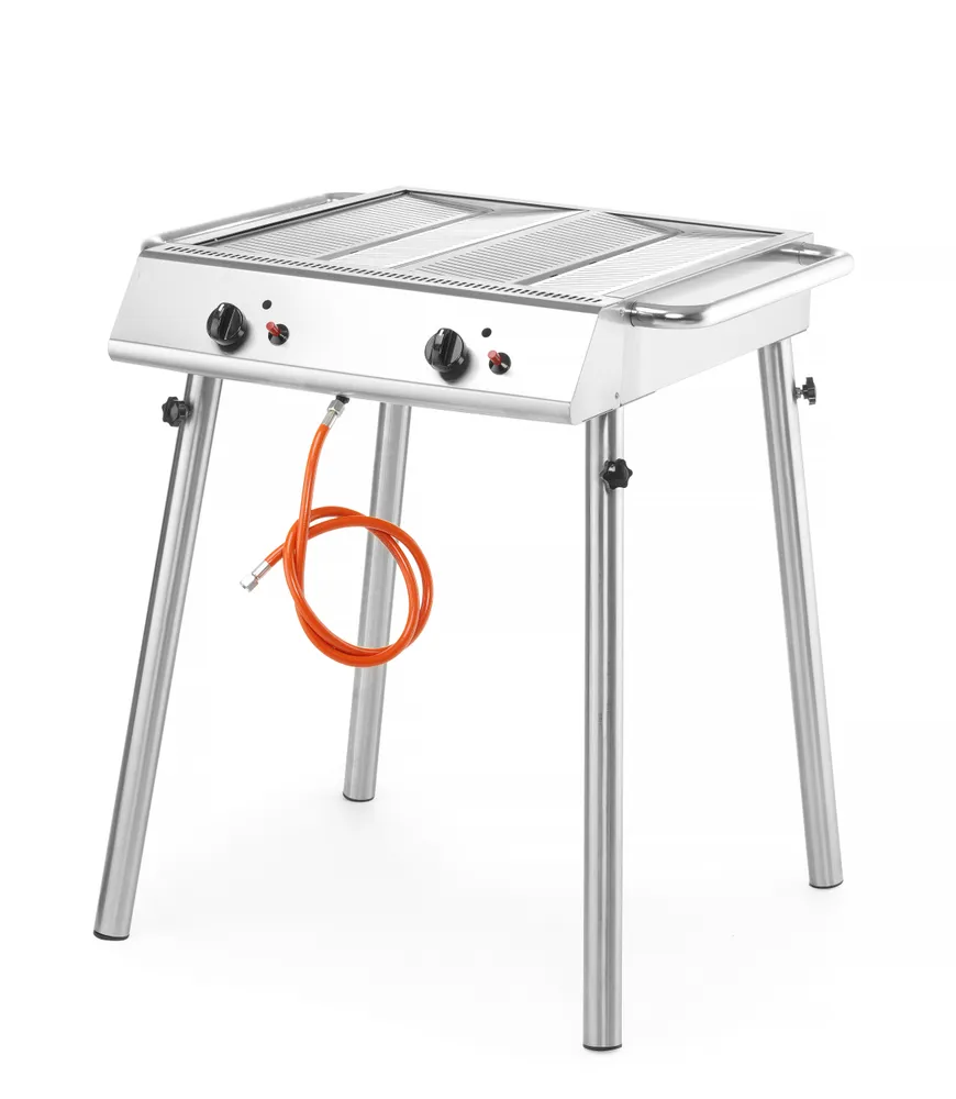 Xantos Gril à gaz, HENDI, 9,5kW, 770x710x(H)870mm