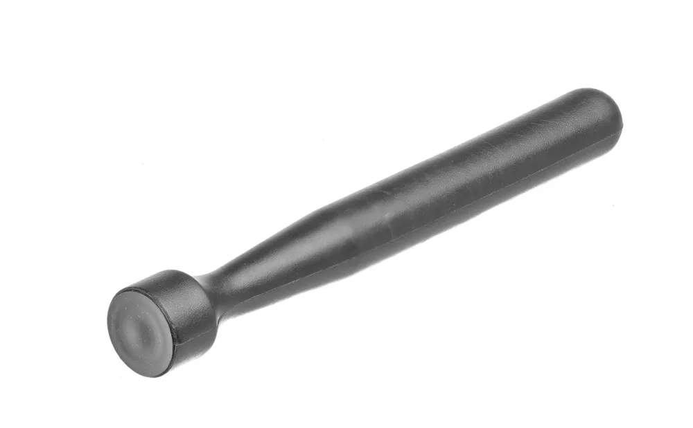 Pilon à cocktail, BarUp, Tête rainurée, Noir, ⌀34x207mm