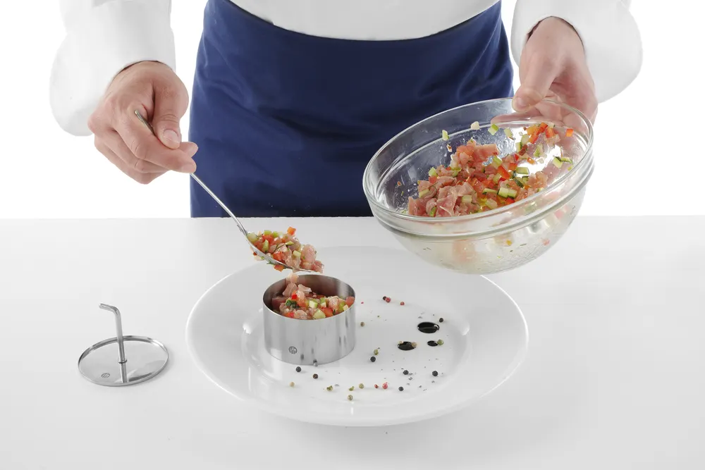 Nonnette et poussoir ronds HENDI 512159