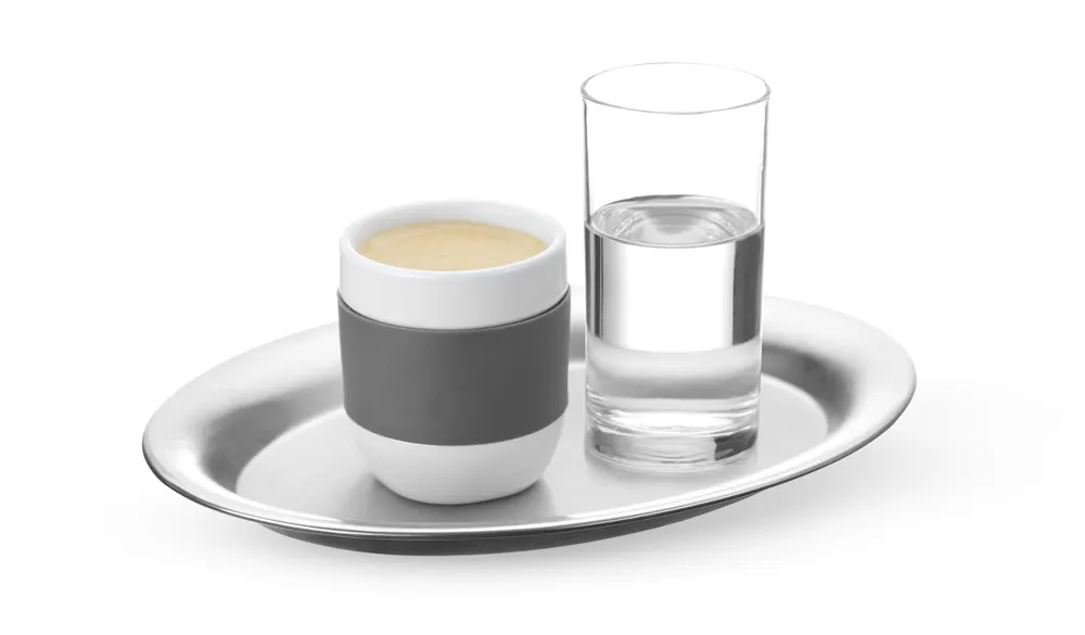 Plateau à café oval HENDI 405307