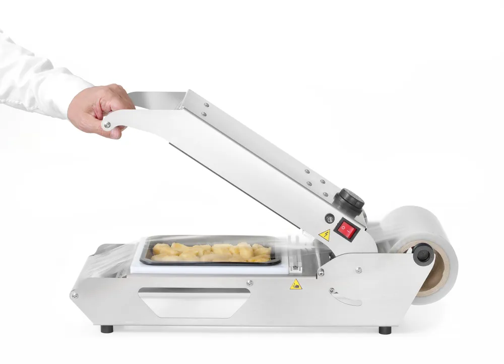 Scelleuse de barquettes Compact, HENDI, 230V/700W, 582x285x(H)185mm