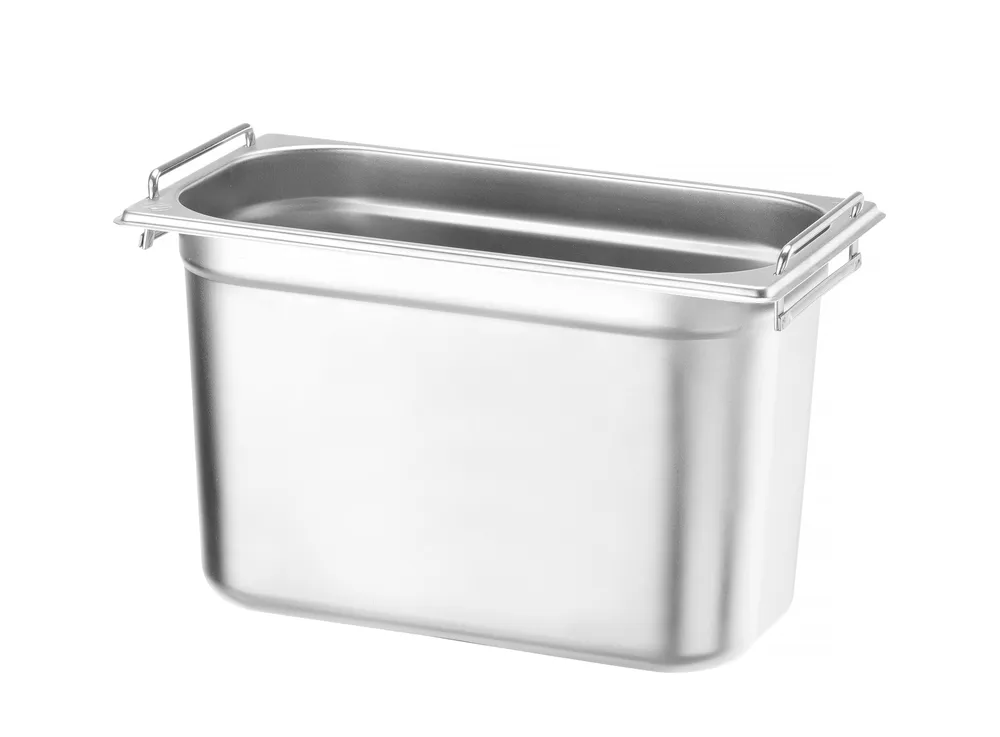Bac Gastronorme 1/3 Budget Line avec poignées, HENDI, Budget Line, GN 1/3, 7,8L, 325x176x(H)200mm