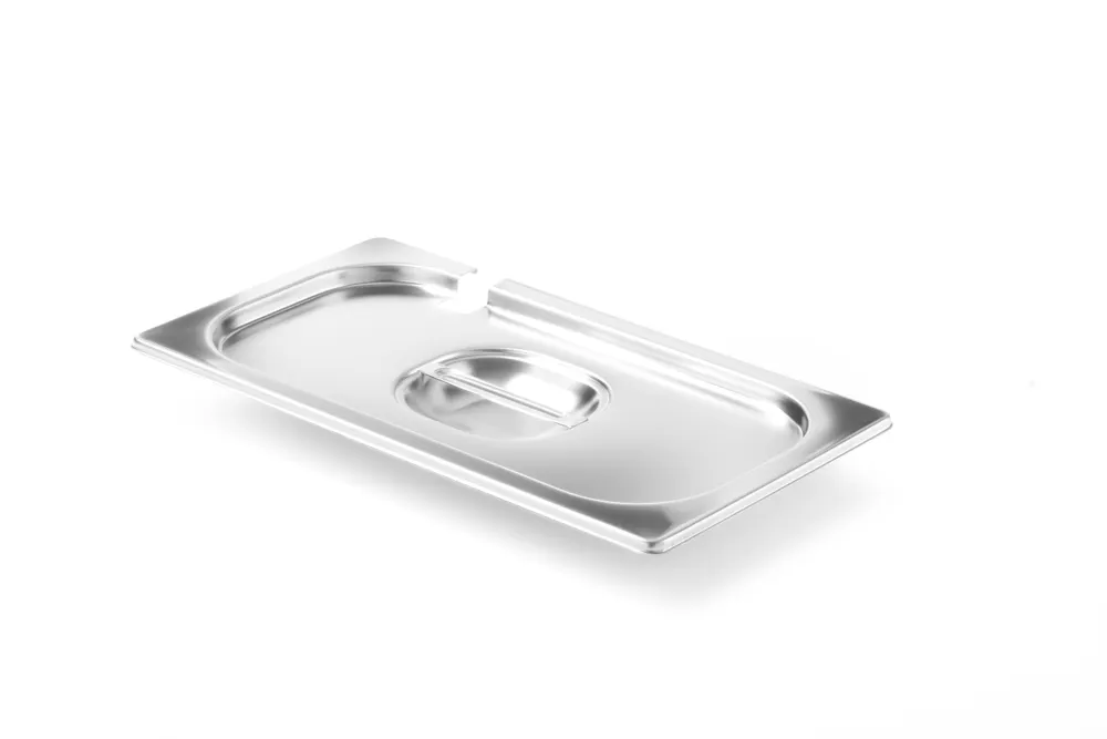 Couvercle pour bac GN avec encoche louche HENDI 805121