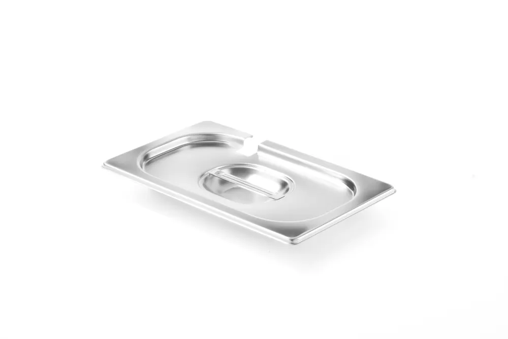 Couvercle pour bac GN avec encoche louche HENDI 805138
