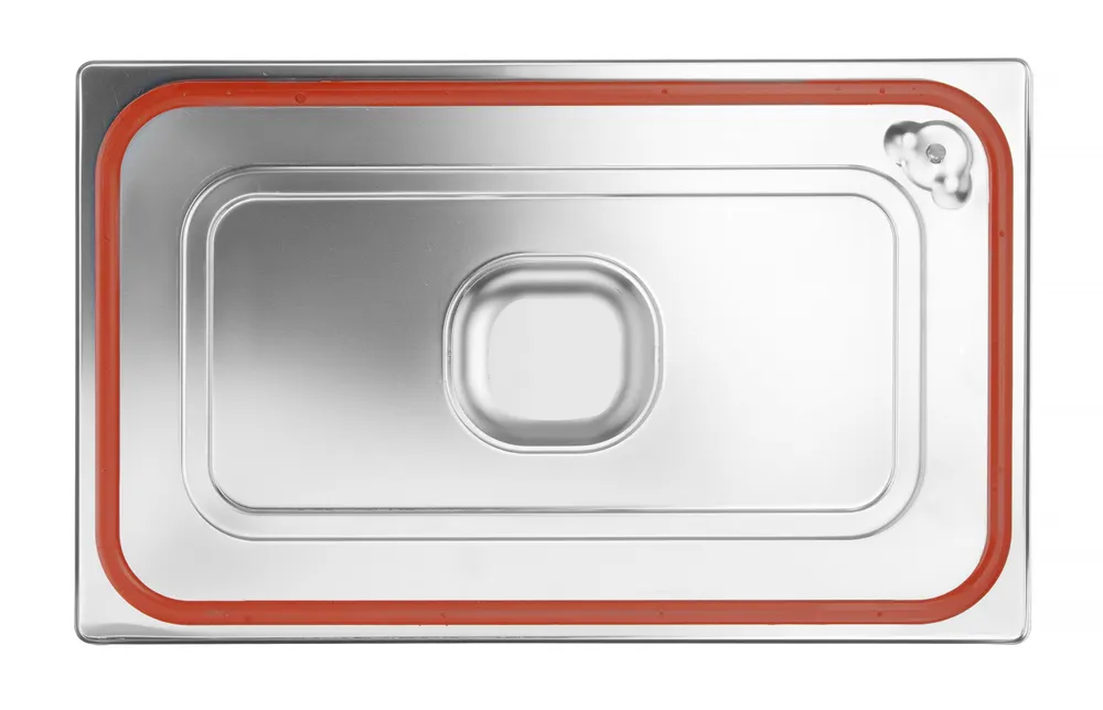 Couvercle pour bacs GN avec bord en silicone HENDI 802632