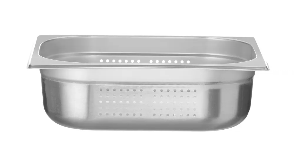 Bac gastronorme GN 1/2 perforé, HENDI, Kitchen Line, GN 1/2, 4L, (H)65mm