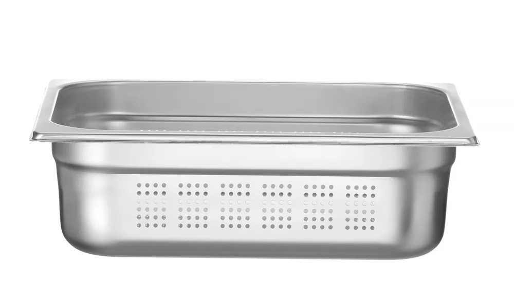 Bac gastronorme GN 1/2 perforé, HENDI, Profi Line, GN 1/2, 4L, (H)65mm