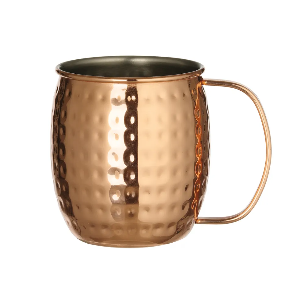 Mug cuivré, BarUp, Chope à bière, 0,4L, Cuivre, ⌀85x(H)105mm
