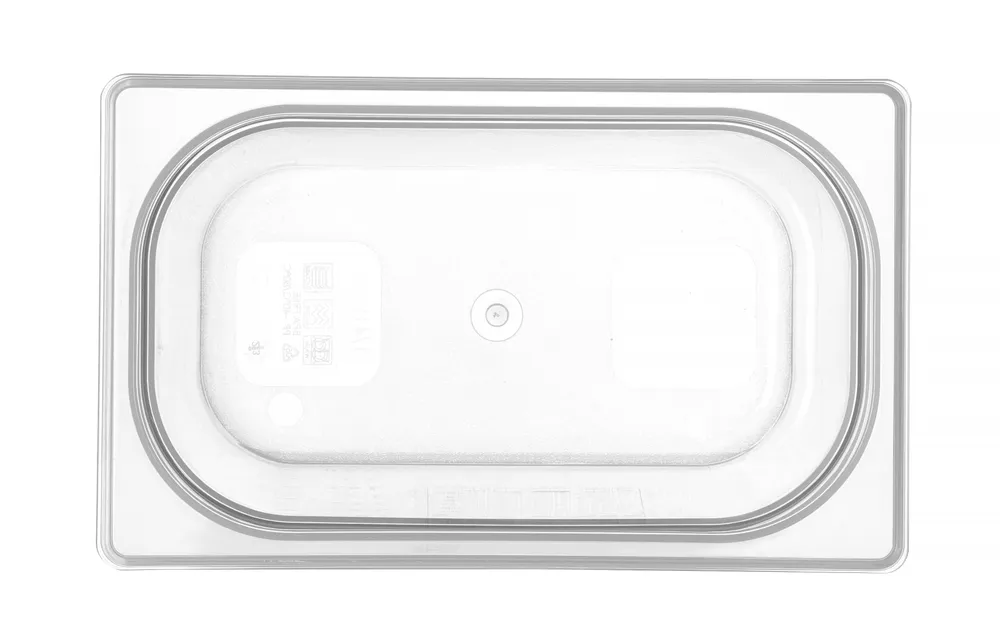 Bac Gastronorme 1/4, HENDI, GN 1/4, 1,8L, Transparent, 265x162x(H)65mm