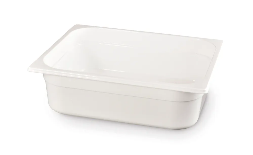 Bac gastronorme 1/2, HENDI, GN 1/2, 6,5L, Blanc, 325x265x(H)100mm