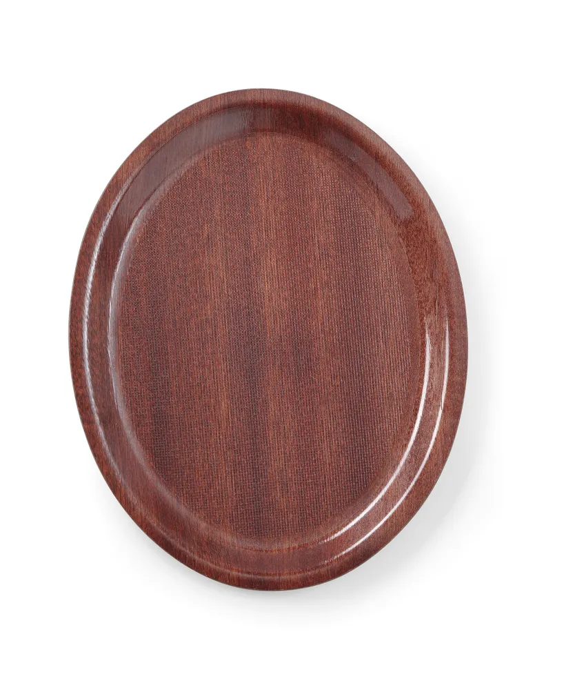 Plateau woodform, HENDI, Acajou, 230x160mm