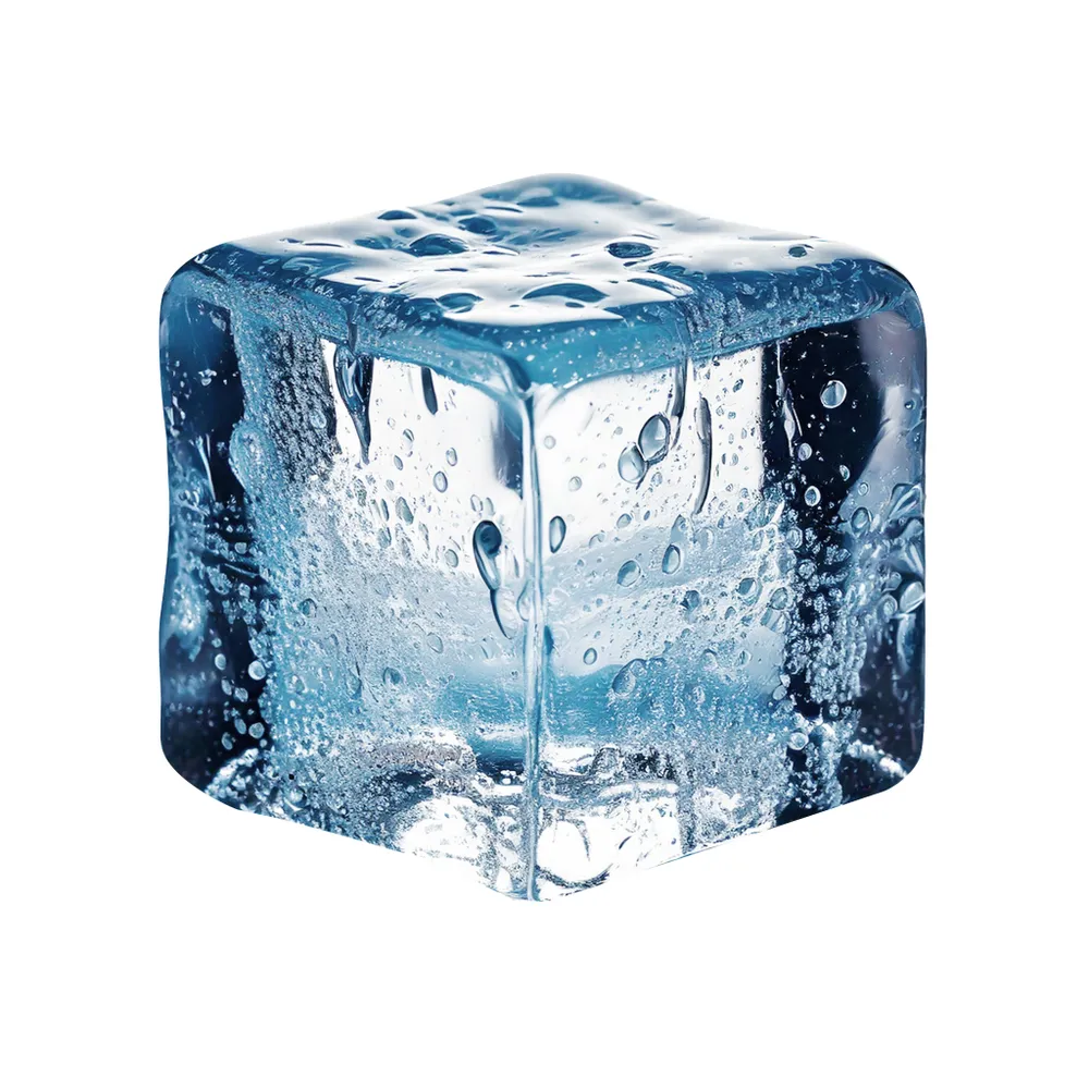 Moule à glaçons cube XL, BarUp, Bleu, 170x110x(H)52mm