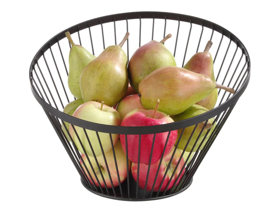 Panier à fruits oblique noir HENDI 427088