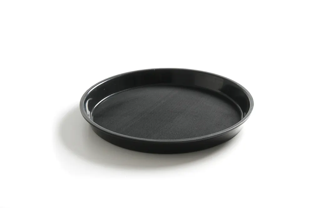 Plateau de service, rond, antidérapant, bord haut HENDI 878606