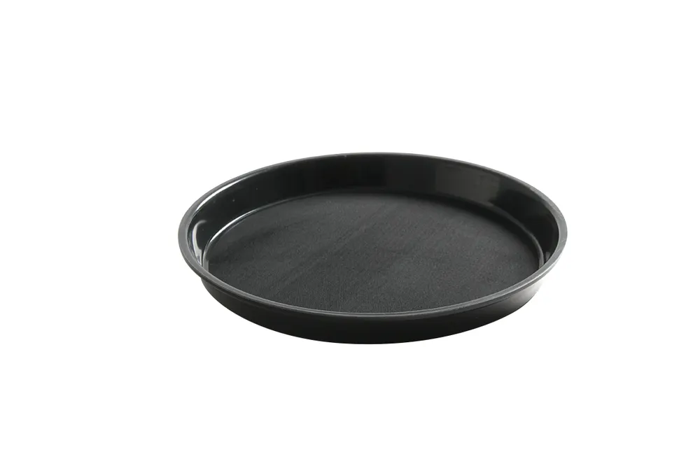Plateau de service, rond, antidérapant, bord haut HENDI 878606